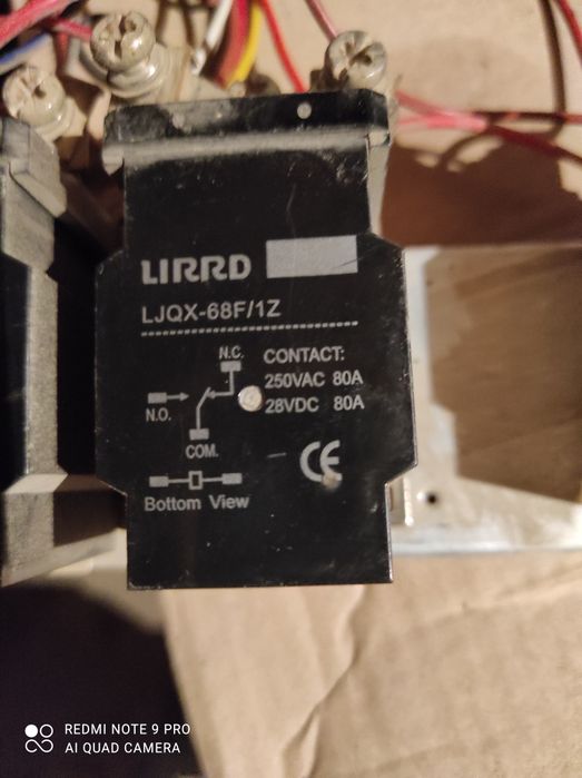 Силовое релеLJQX-68FG/1Z 80A 1C