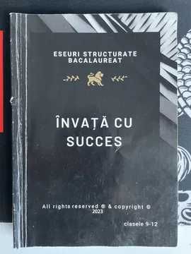 Carti Bacalaureat - Invata cu succes| Română + Matematică + Biologie