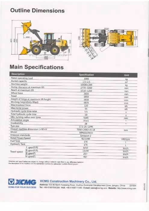 на складе Продаем фронтальный погрузчик XCMG LW300FN 1,8 рыч