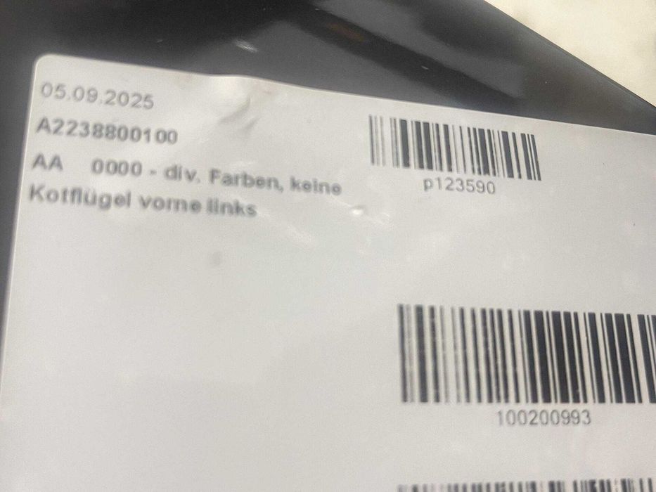 Преден ляв калник за MERCEDES S-Class W223