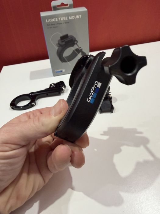 Prindere Large Tube Mount Gopro Insta 360 Moto Bicicleta