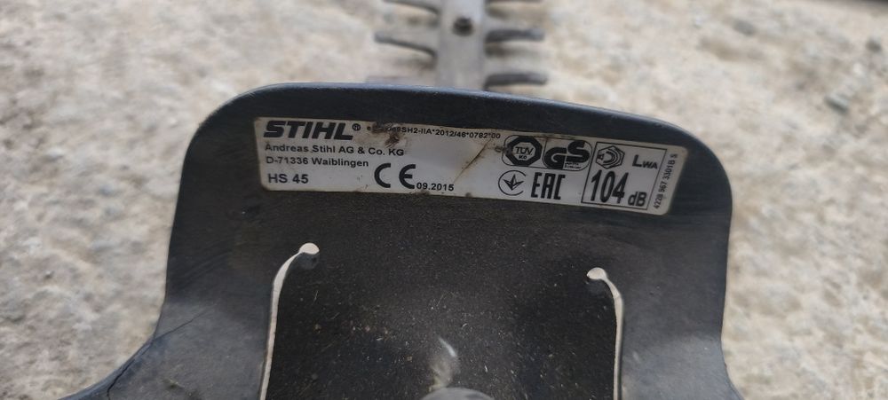 Foarfeca de tuns gard viu STIHL HS 45