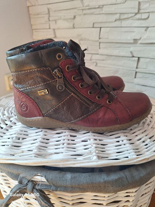 Дамски боти от естествена кожа" Remonte"