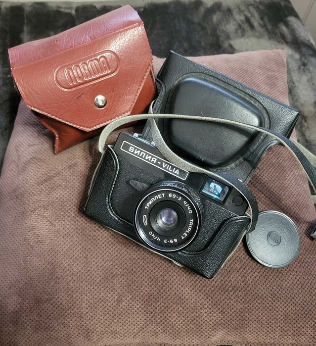 Фотоапарат Вилия и светкавица