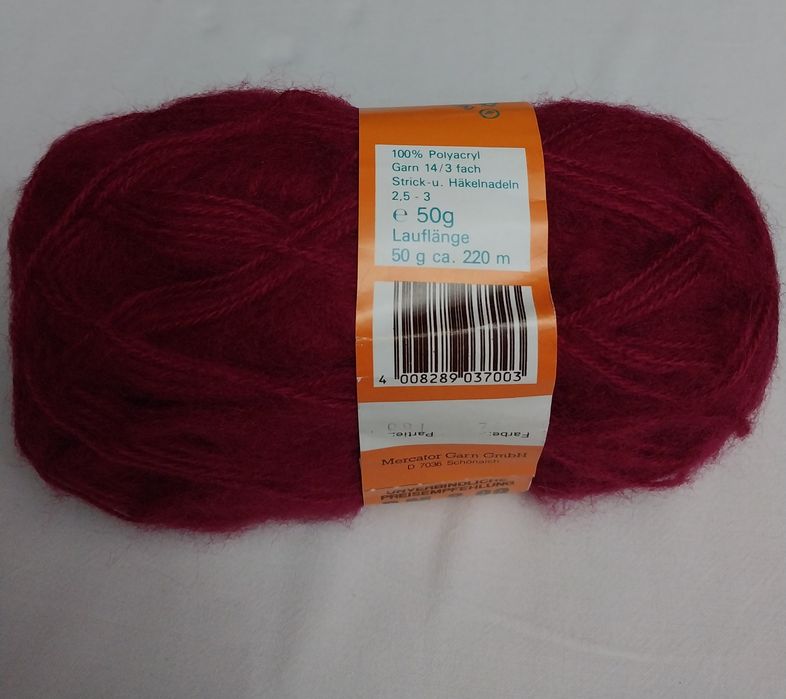 Пряжа для вязания мохер Германия новая