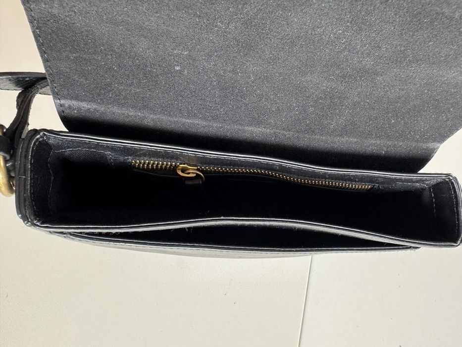 Furla Massimo Dutti  черна чанта