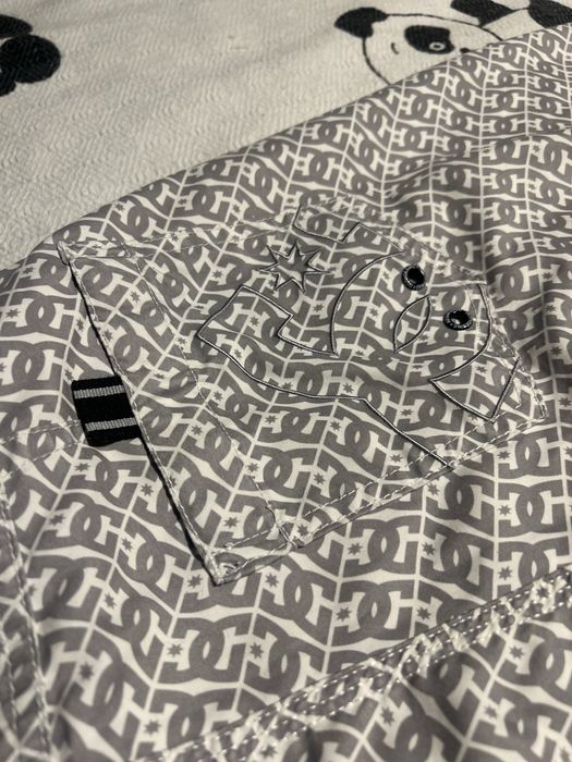 Плувни гащи DC shoes, неразличими от нови. Не са ползвани никога.