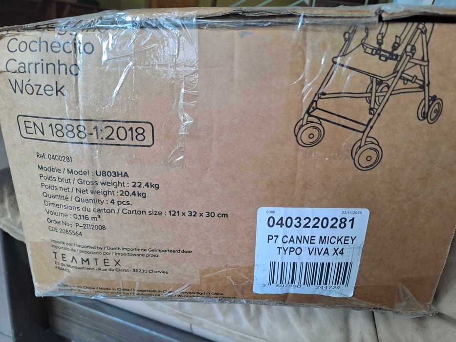 Carucior sport disney nania, eazy, minnie