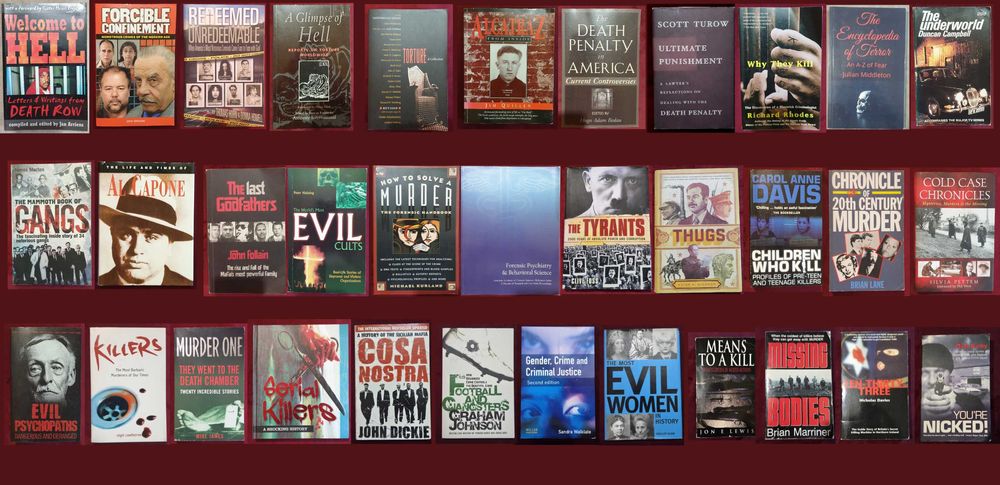 Убийци, престъпления, разследвания, мафия, тирани - 34 книги
