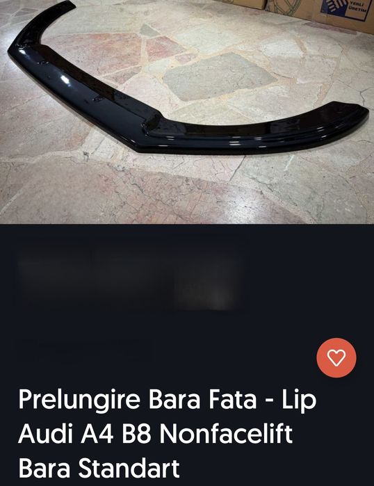 Lip prelungire a4 ,b8 bara normala