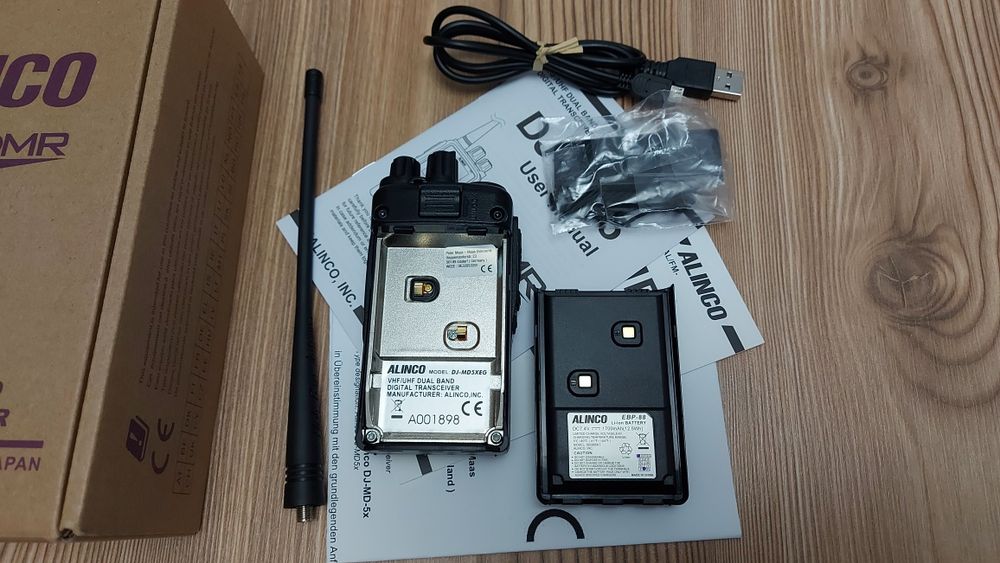 Transceiver Dual Band DMR Alinco DJ--MD5 XEG
