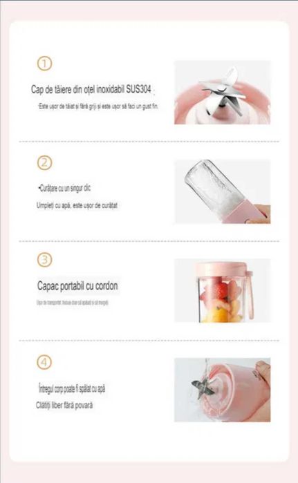 Blender electric portabil