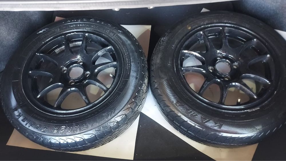 R14 титанки с резиной