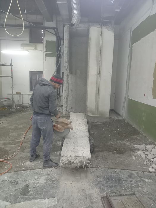 Taiat Taiere beton armat Decupare Demolare beton Carotare Bucuresti