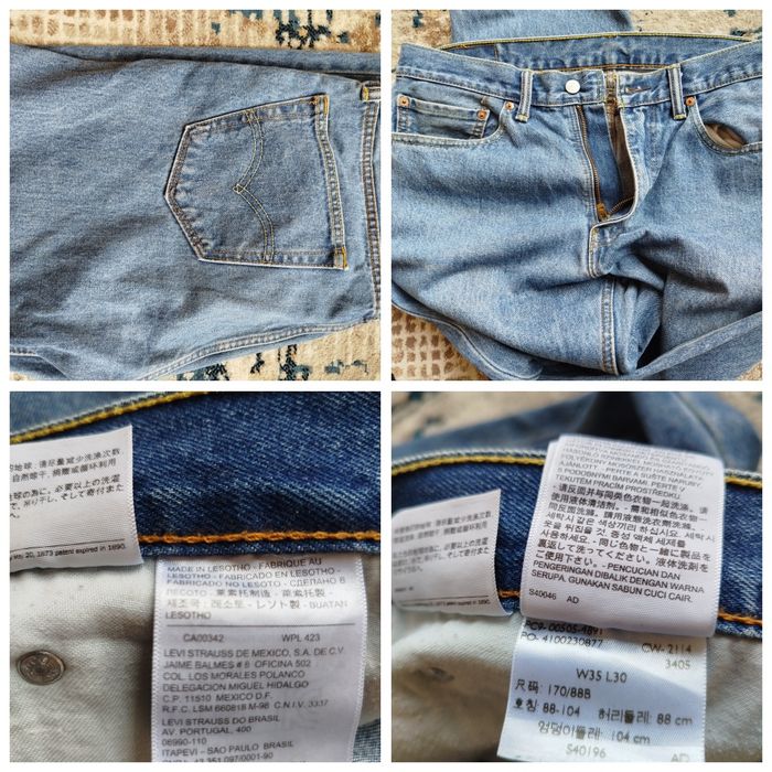 Джинсы "Levi's" original 100%