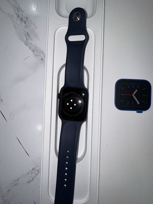 Ceas Apple Watch Series 6 44mm Blue Aluminium
