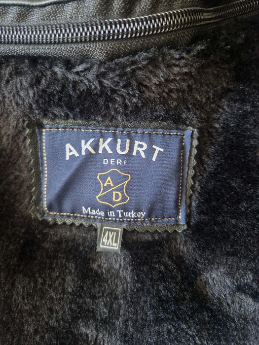 Мъжко кожено зимно яке