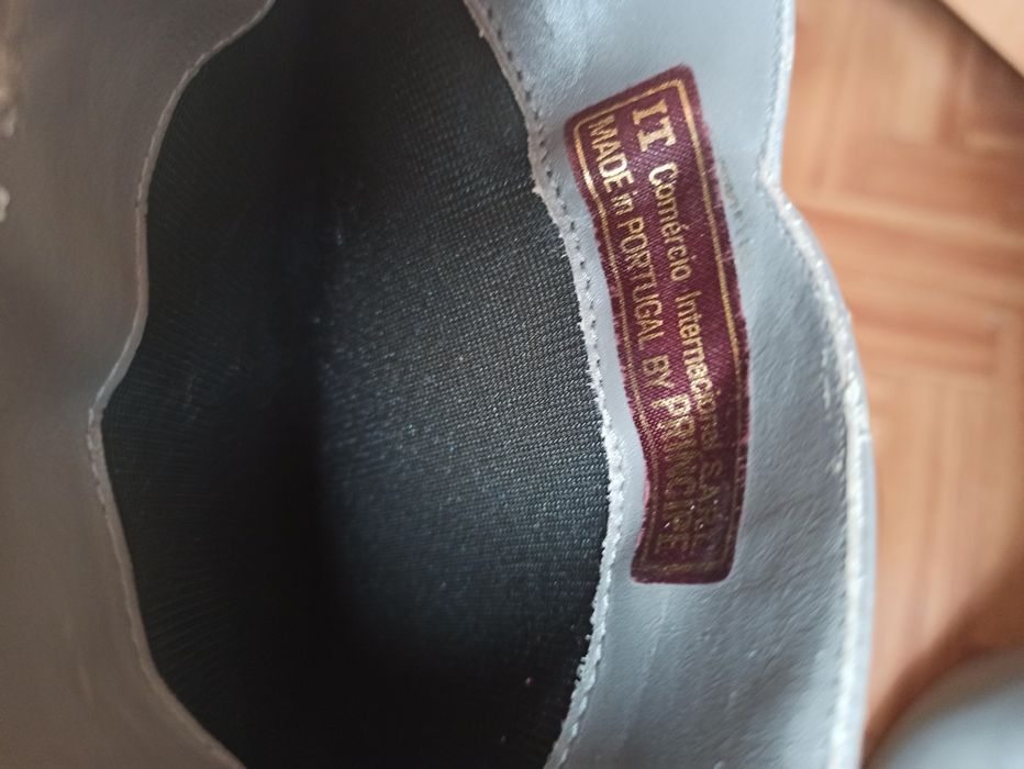 Сапоги весна-осень.Португалия.Кожа.