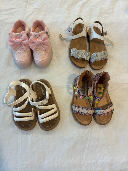 Летни дрехи и обувки за момиче