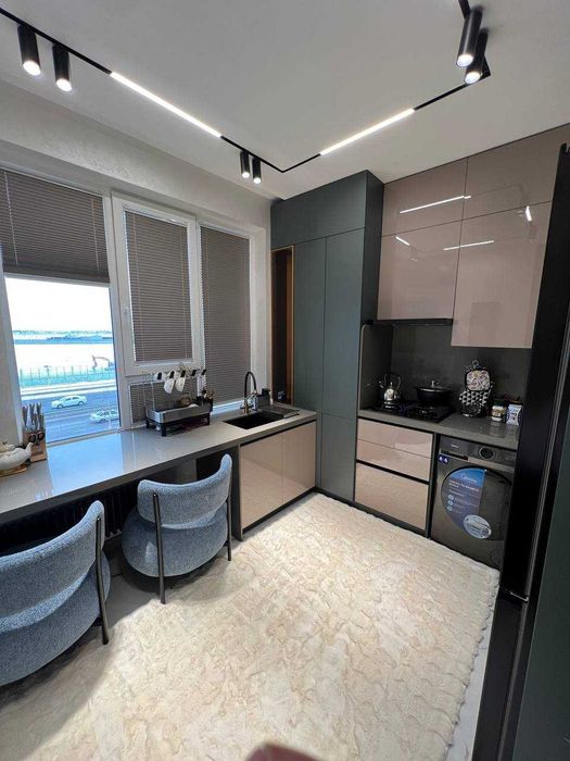 Квартира студия 44 кв.м, евроремонт, янги узбекистан ENERGY