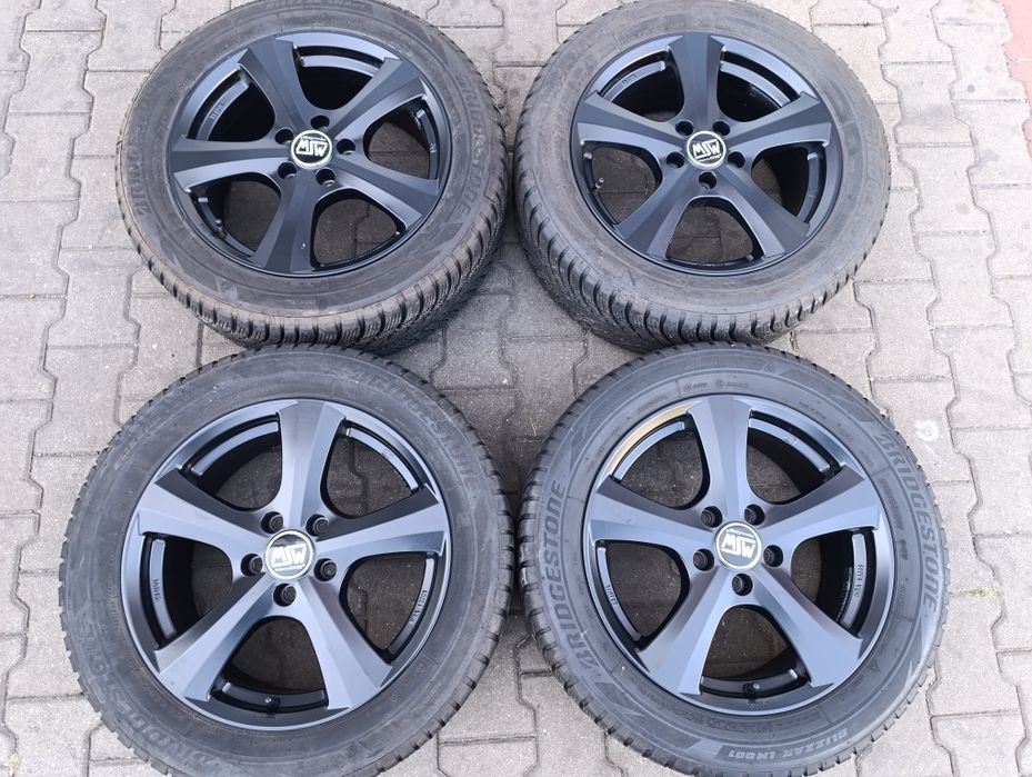 Jante aliaj VW Skoda Seat Audi 17'' 5x112 cu anvelope de iarnă