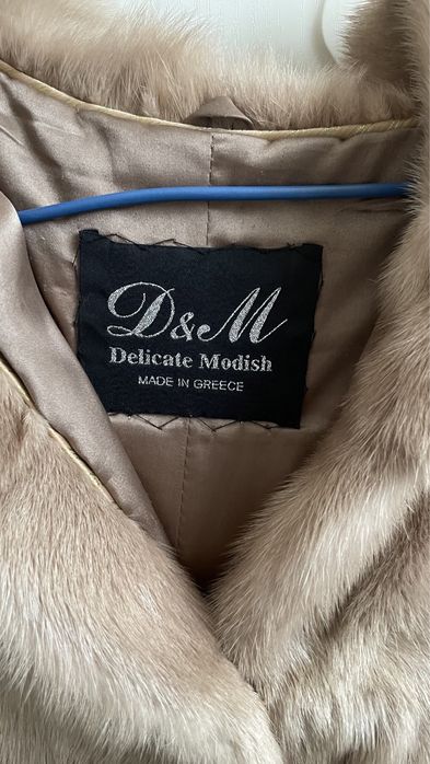 Норковая шуба с капюшоном