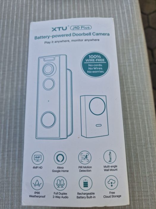 Interfon wireless cu cameră