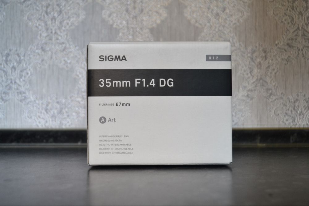 Обзор на Объектив Sigma AF 35mm f/1.4 DG HSM Art Canon