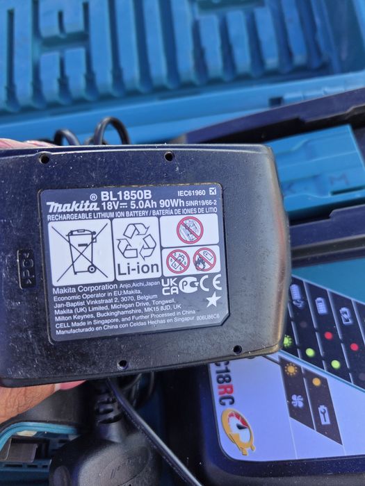 Makita DHR171 18V LXT Безчетков перфоратор