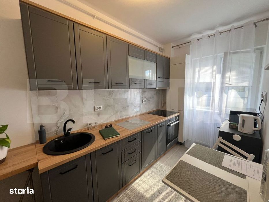 Apartament 1 camera, 37 mp, parcare subterana, zona Urusagului