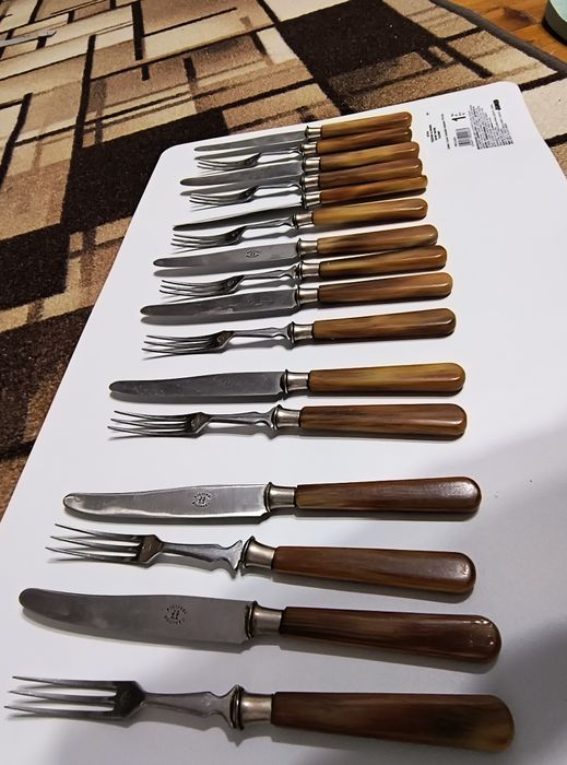 Rostfrei Solingen колекционерски нож и вилица