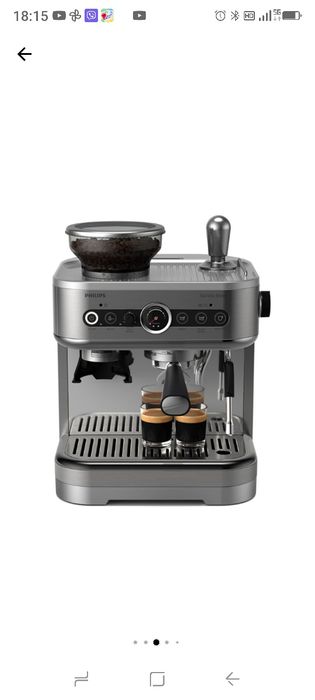 Еспресо машина Philips Barista Brew PSA3218/01, Полуавтоматична с