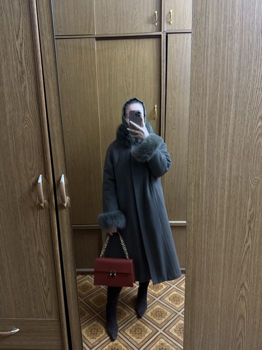 Пальто кашемировое