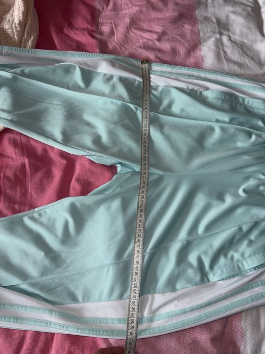 Adidas Adibreak pantaloni chick design culoare mint