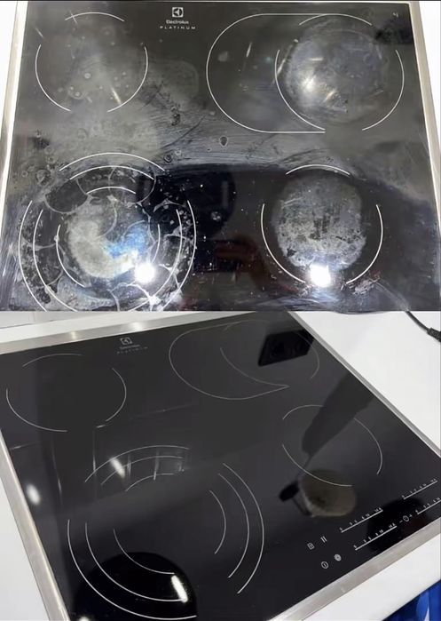 Полировка стекло варочной плиты