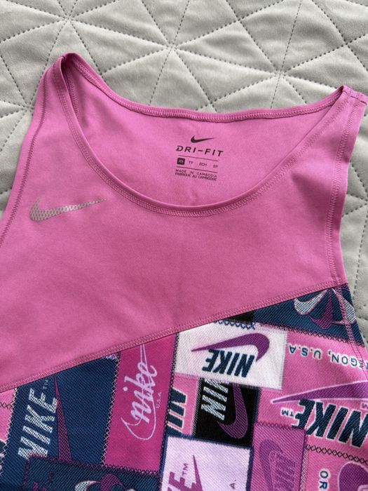 Розов топ Nike/ найк/ червен топ Nike