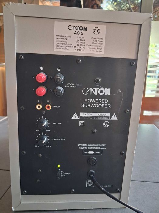 Subwoofer Canton AS-5
