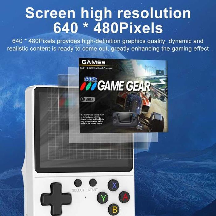 Преносима ретро конзола Youlong GB350 3.5 IPS 20 000+ игри