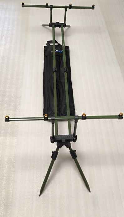 Rod Pod EASTSHARK SBN130 pentru 4 lansete cu 4 picioare ( Duo Pod ]
