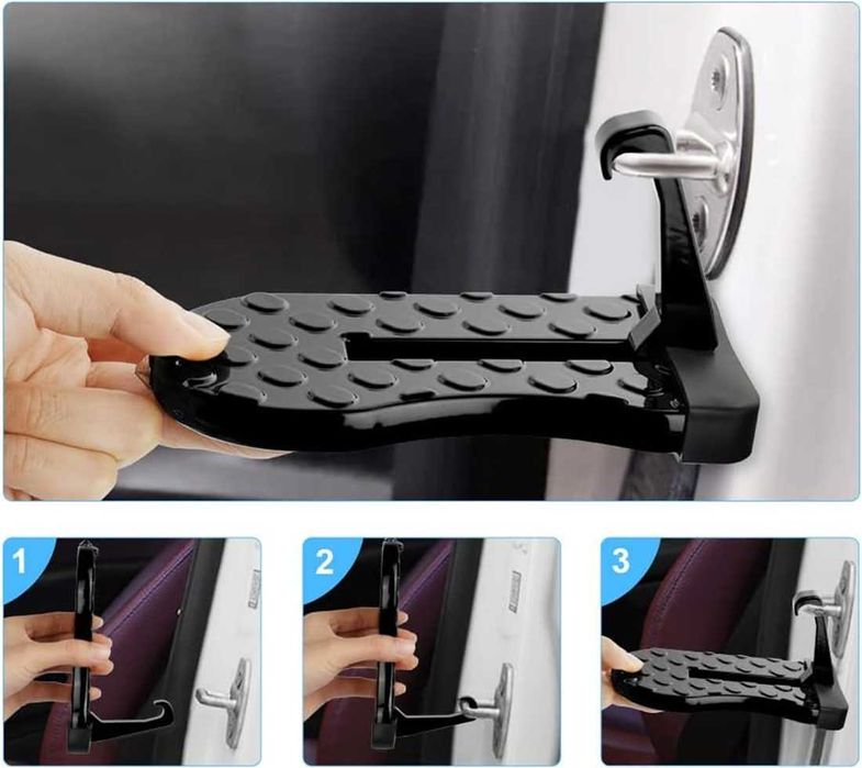 Универсална степенка/стъпало за врата на кола, джип, бус.