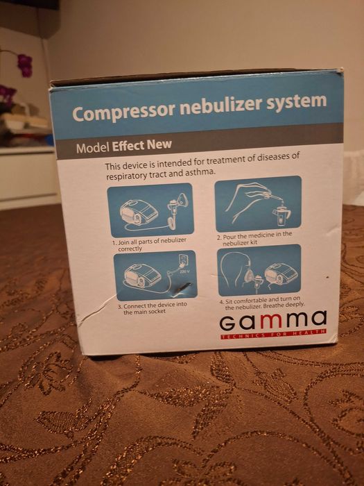 Компресорен апарат инхалатор.