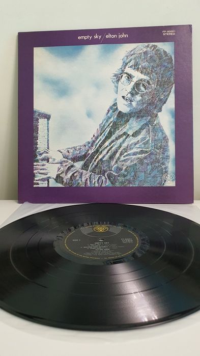 Elton  John   2 pl  +++ Blue Moves  Japan  !