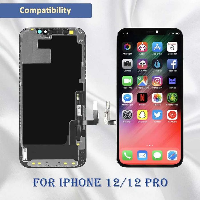 Display Iphone 8 X XR XS,11, 11pro,12 Pro ,Xiaomi RN 10, 11, Honor 70