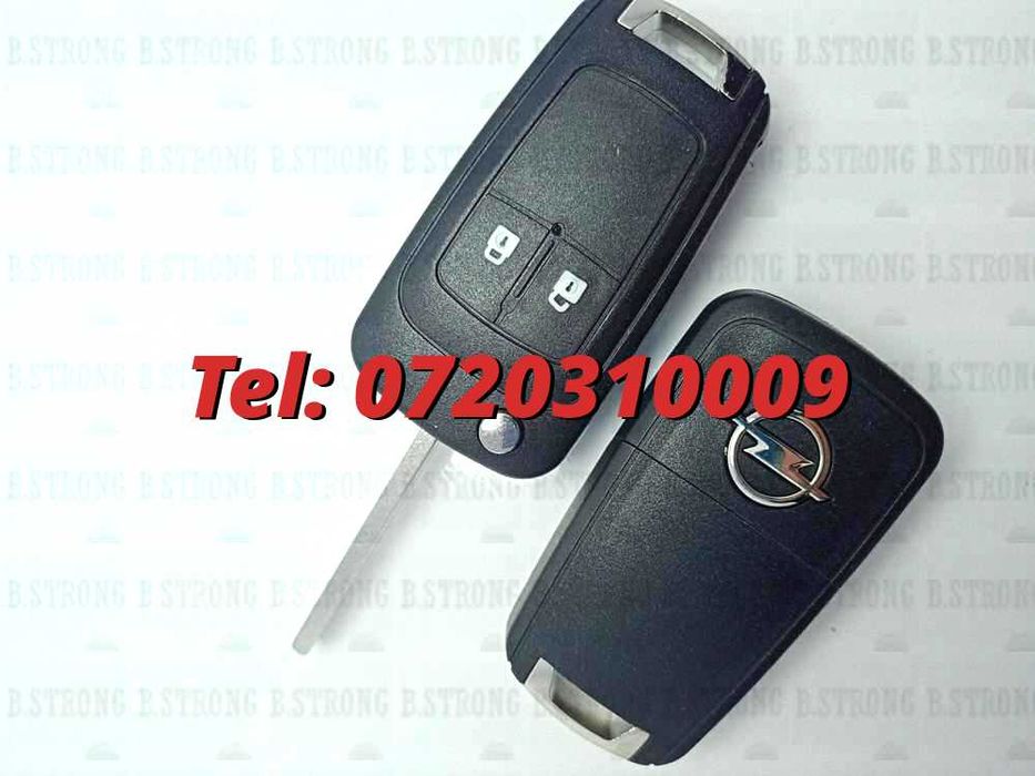 Carcasa Inlocuire Telecomanda Auto Opel Astra H 2 Butoane Pentru Cheie Auto -Cheie Auto Blank Lama