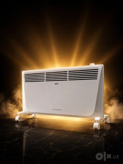 Elektr konvektor Ballu Enzo Series, g‘ildirakli maishiy isitkich.