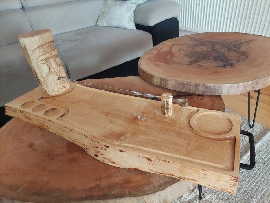 Дъски за мезета и подноси