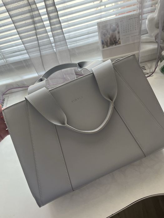 Дамска чанта SIMPLE  сив
