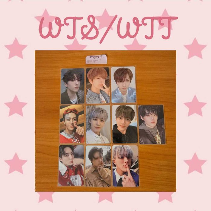 Nct - 127, Dream, WayV, Wish photocards
