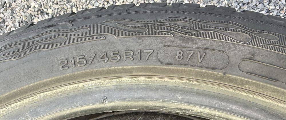 4бр 215/45/17 на 6мм с 17дот БФ Гулдрич