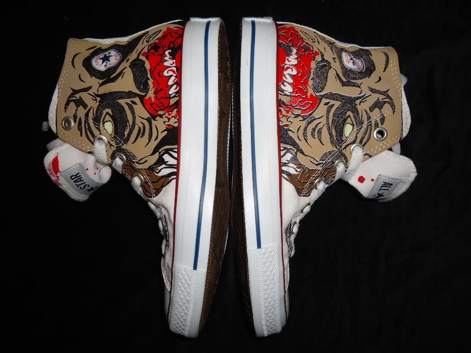 Bascheti unisex Walking Dead craniu pete sange zombie ghete dama barba